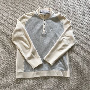 Men’s Calvin Klein Cream/Gray Sweater